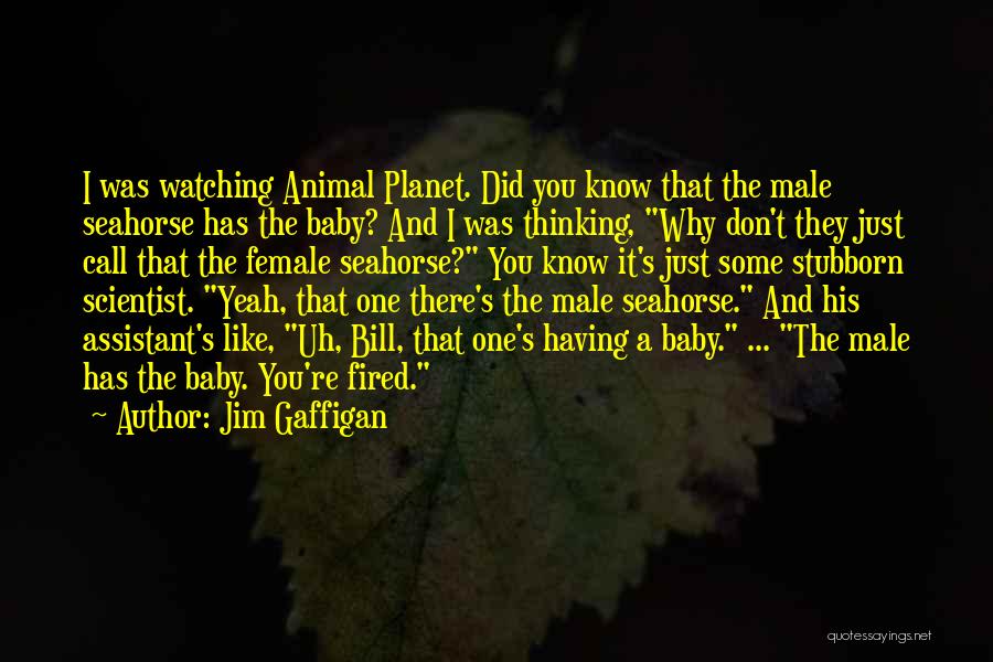 Female Scientist Quotes By Jim Gaffigan