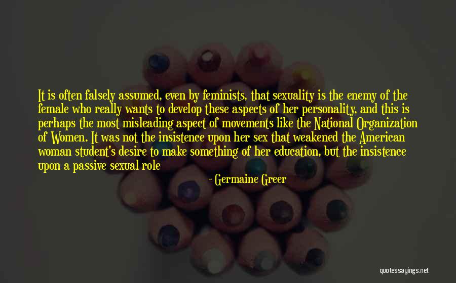 Female Sexuality Quotes By Germaine Greer Female Sexuality Quotes By Germaine Greer