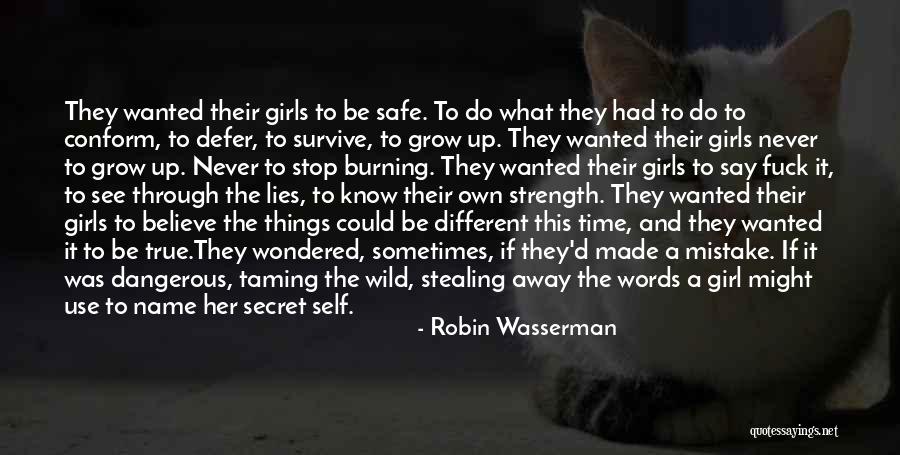 Female Sexuality Quotes By Robin Wasserman Female Sexuality Quotes By Robin Wasserman