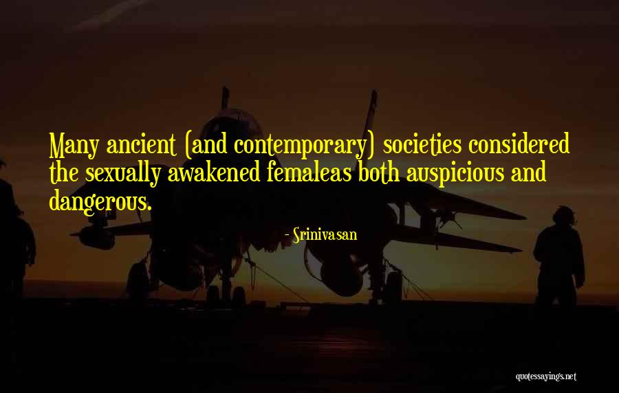 Female Sexuality Quotes By Srinivasan Female Sexuality Quotes By Srinivasan