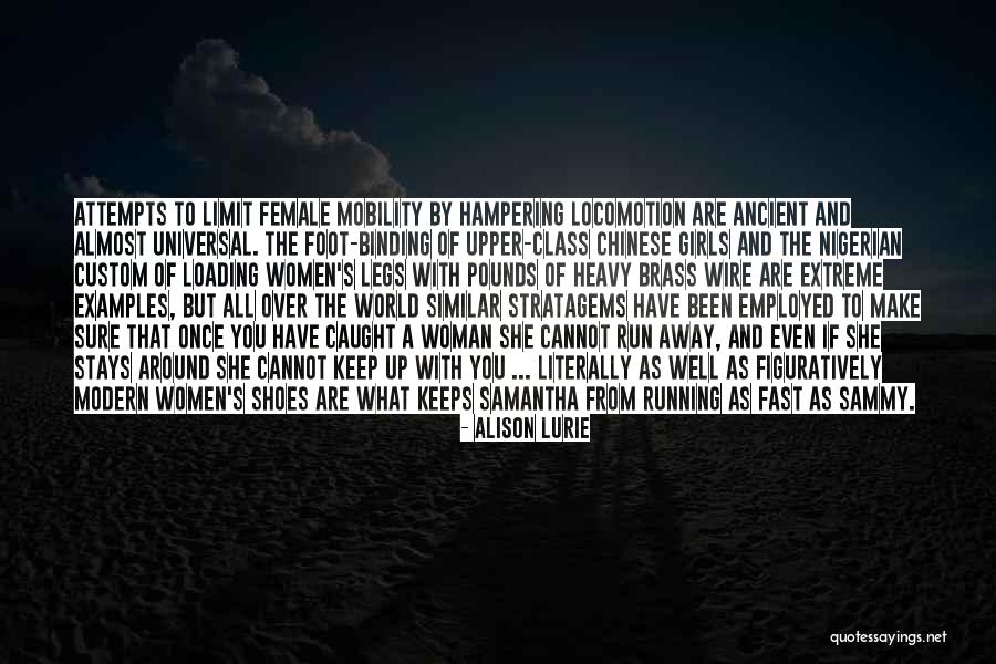 Female Shoes Quotes By Alison Lurie Female Shoes Quotes By Alison Lurie