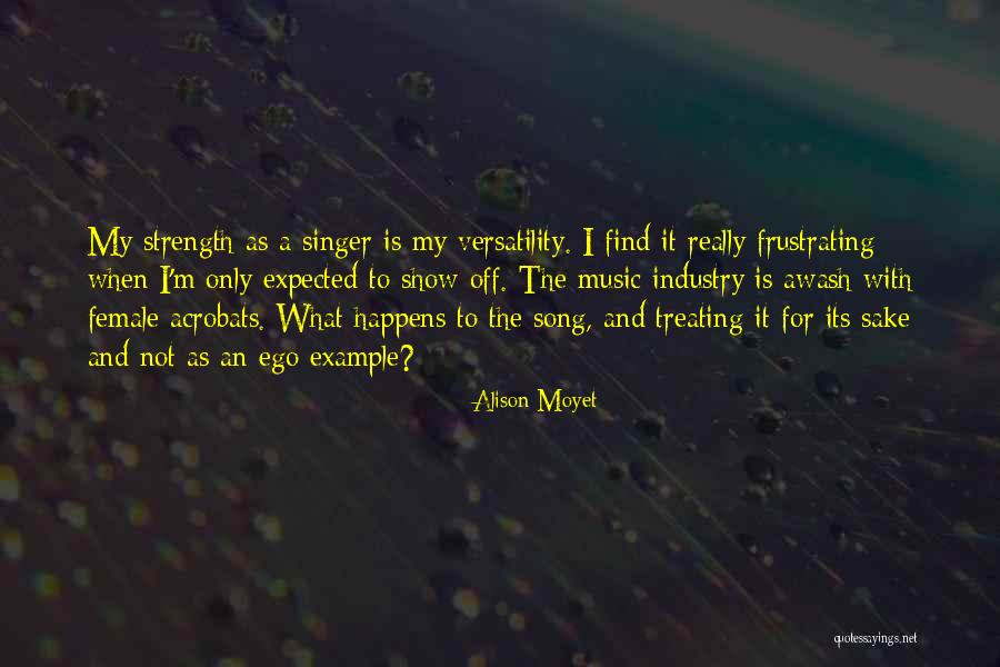 Female Singer Quotes By Alison Moyet Female Singer Quotes By Alison Moyet