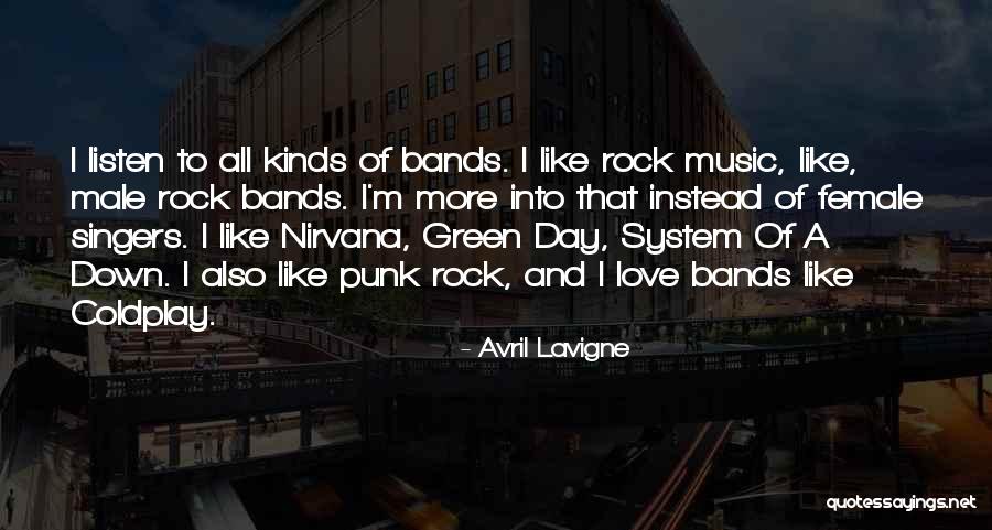 Female Singers Quotes By Avril Lavigne Female Singers Quotes By Avril Lavigne