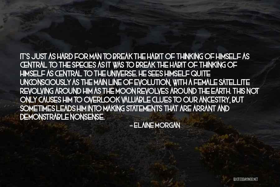 Female Species Quotes By Elaine Morgan Female Species Quotes By Elaine Morgan