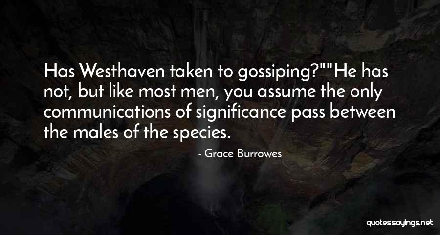 Female Species Quotes By Grace Burrowes Female Species Quotes By Grace Burrowes