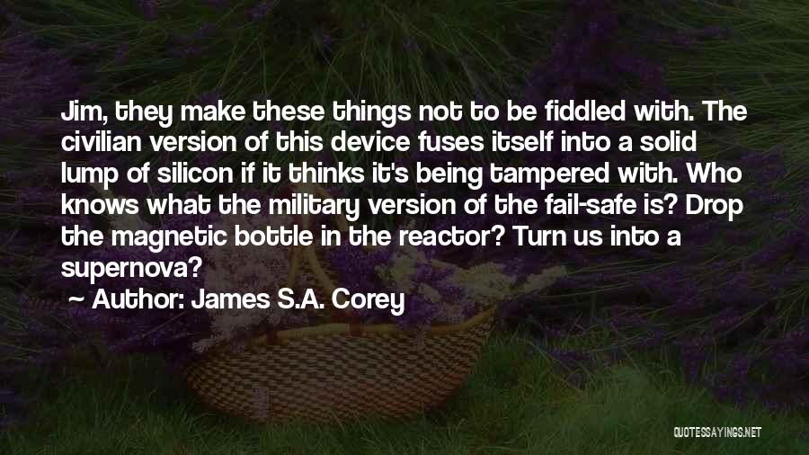 Female Stem Quotes By James S.A. Corey