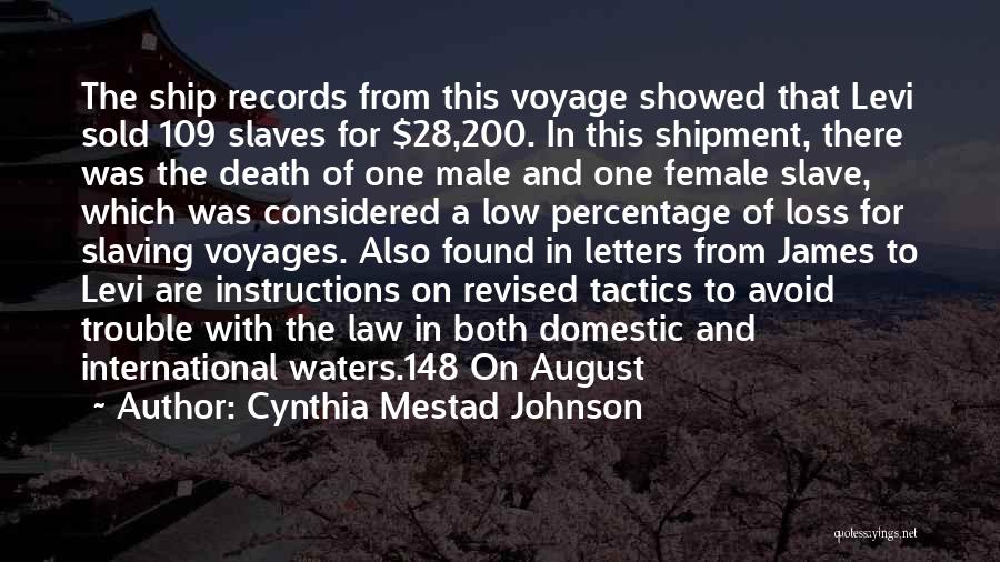 Female Trouble Quotes By Cynthia Mestad Johnson