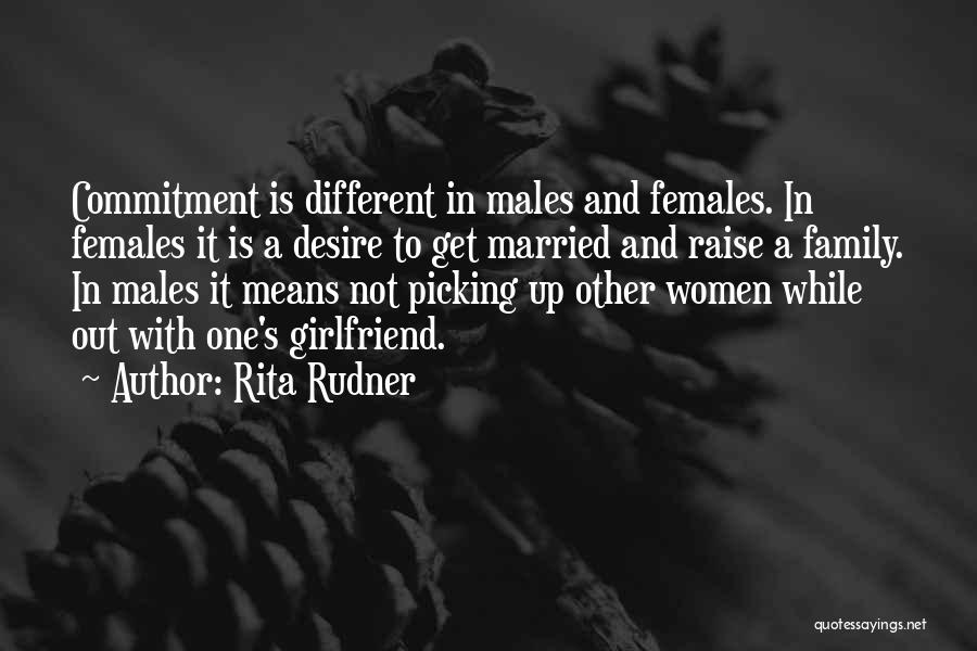 Females And Males Quotes By Rita Rudner