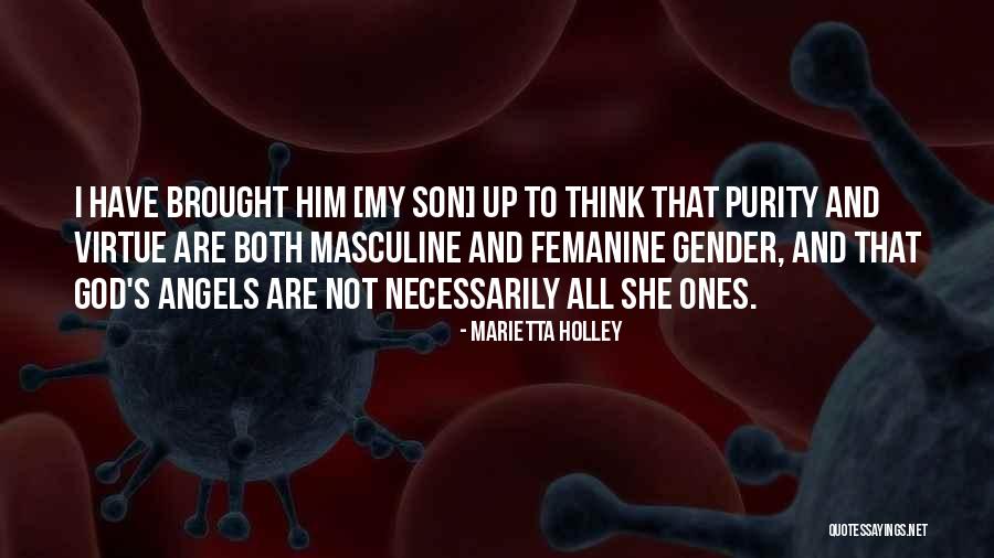 Femanine Quotes By Marietta Holley Femanine Quotes By Marietta Holley