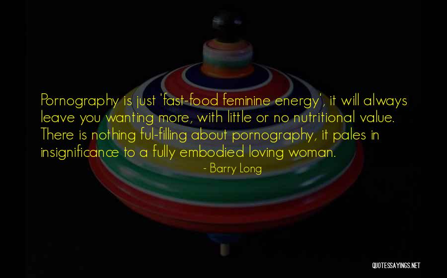 Feminine Energy Quotes By Barry Long