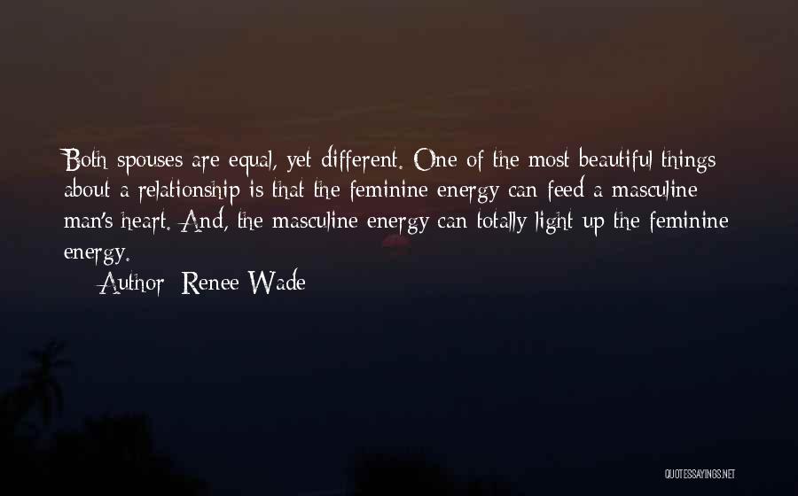 Feminine Energy Quotes By Renee Wade