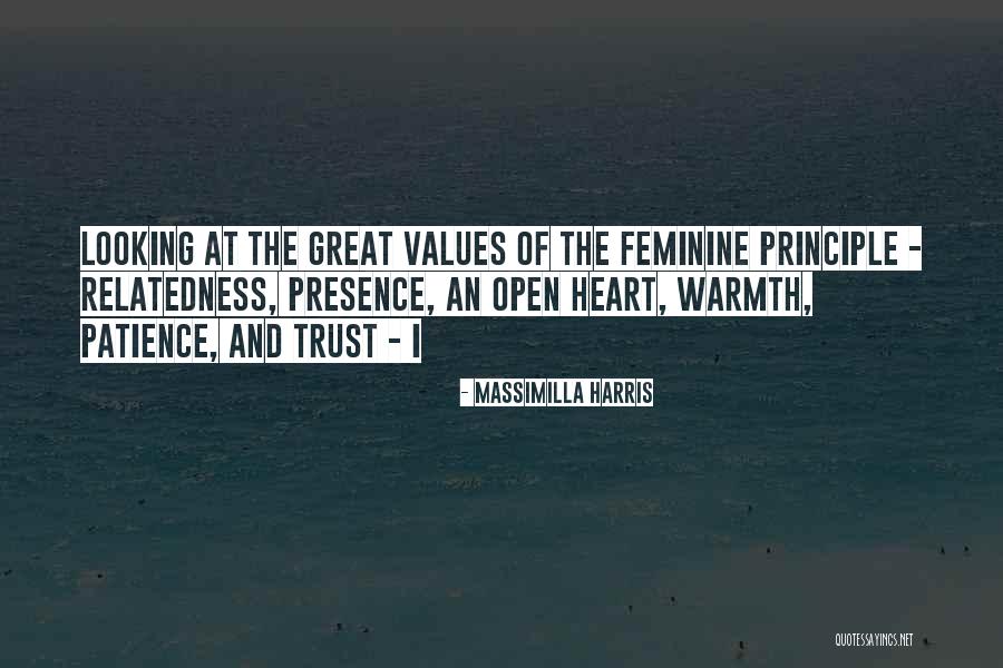 Feminine Principle Quotes By Massimilla Harris Feminine Principle Quotes By Massimilla Harris