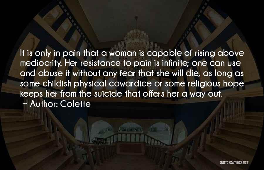 Feminine Woman Quotes By Colette