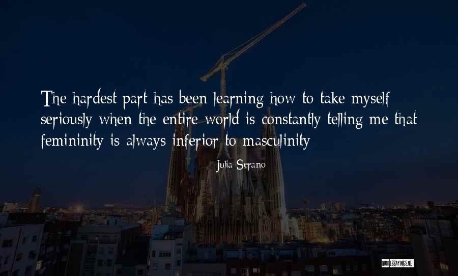 Femininity Quotes By Julia Serano Femininity Quotes By Julia Serano