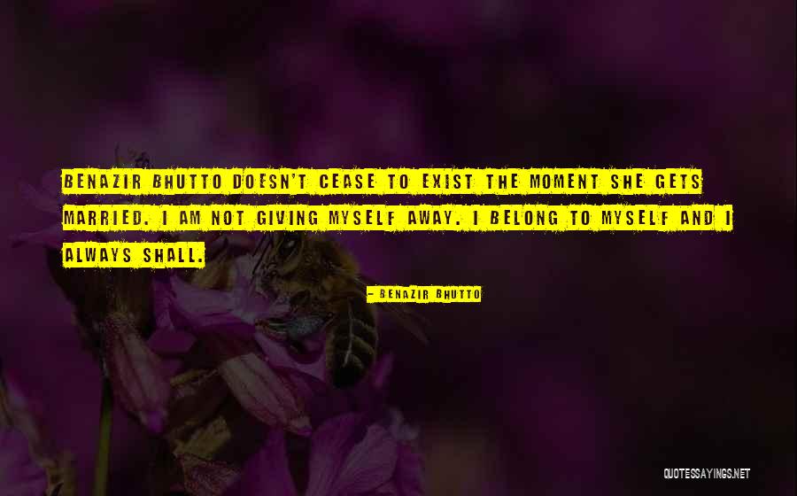Feminism And Marriage Quotes By Benazir Bhutto Feminism And Marriage Quotes By Benazir Bhutto