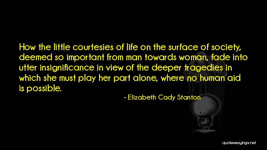 Feminism Society Quotes By Elizabeth Cady Stanton Feminism Society Quotes By Elizabeth Cady Stanton