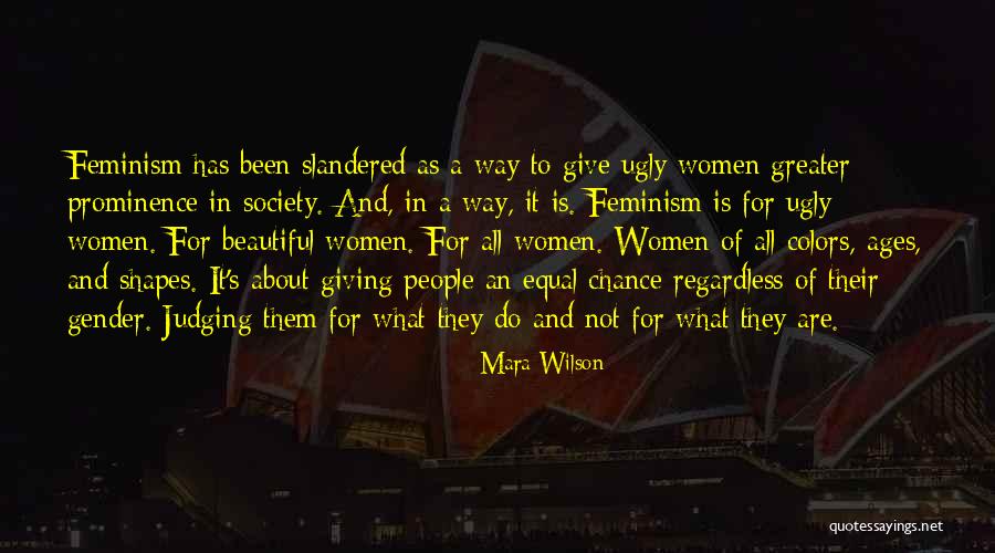 Feminism Society Quotes By Mara Wilson Feminism Society Quotes By Mara Wilson