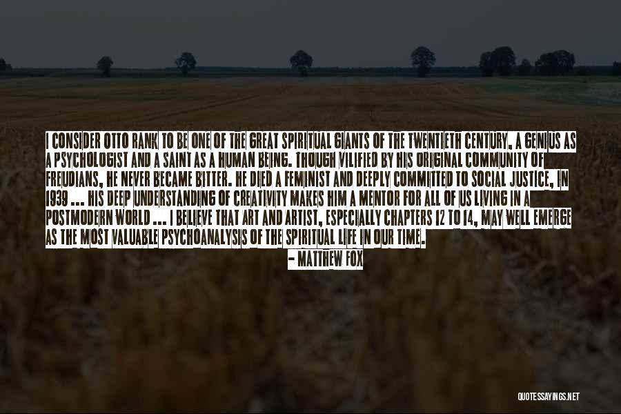 Feminist Artist Quotes By Matthew Fox Feminist Artist Quotes By Matthew Fox