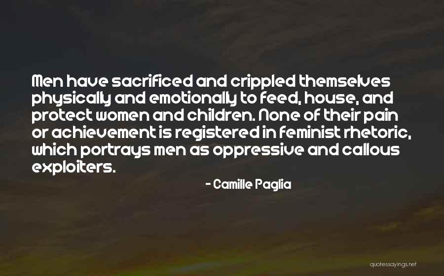 Feminist Misandry Quotes By Camille Paglia