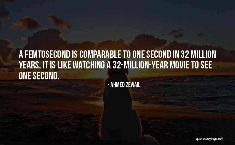 Femtosecond Quotes By Ahmed Zewail Femtosecond Quotes By Ahmed Zewail