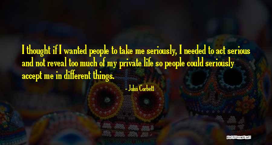 Fenarimol Quotes By John Corbett Fenarimol Quotes By John Corbett