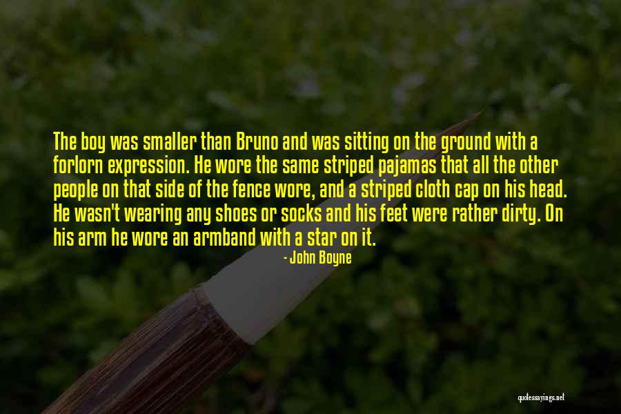 Fence In The Boy In The Striped Pajamas Quotes By John Boyne