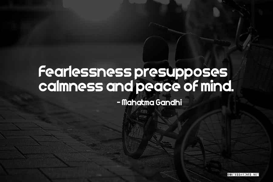 Fencers Move Quotes By Mahatma Gandhi