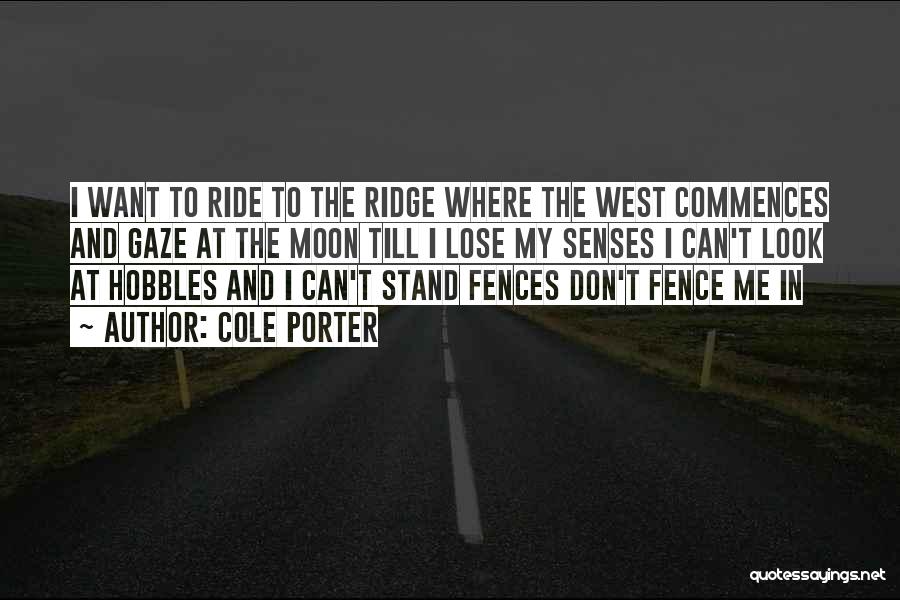 Fences Quotes By Cole Porter