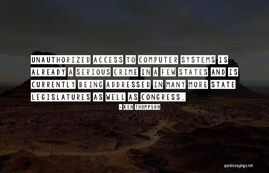 Fenicio Quotes By Ken Thompson Fenicio Quotes By Ken Thompson