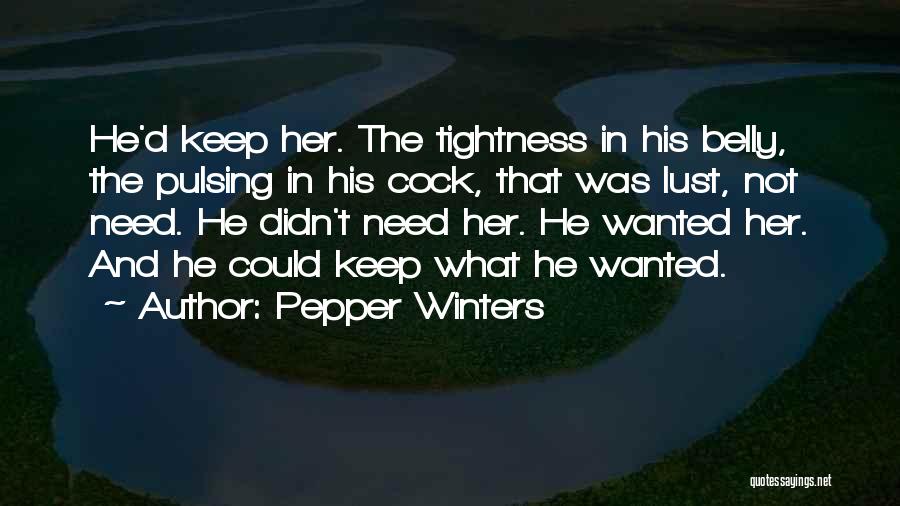 Feniger Painter Quotes By Pepper Winters