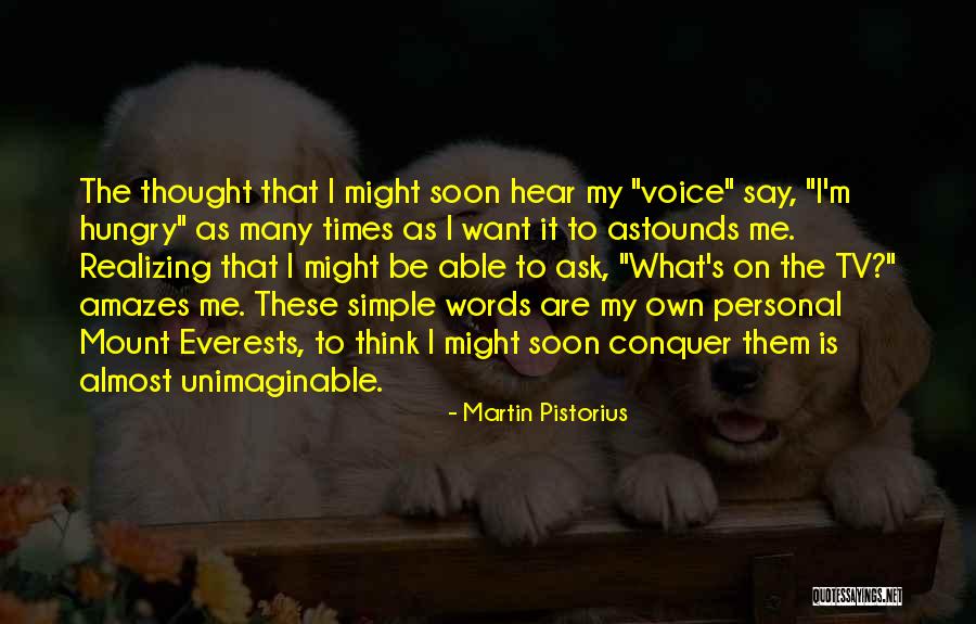 Fenkart Schokolade Quotes By Martin Pistorius Fenkart Schokolade Quotes By Martin Pistorius