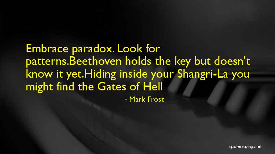 Fennos Paradox Quotes By Mark Frost Fennos Paradox Quotes By Mark Frost