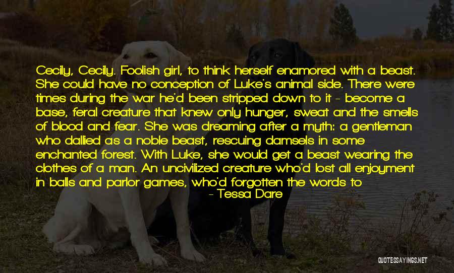 Feral Girl Quotes By Tessa Dare