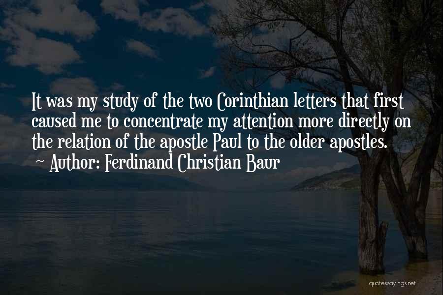 Ferdinand Christian Baur Quotes 1518582