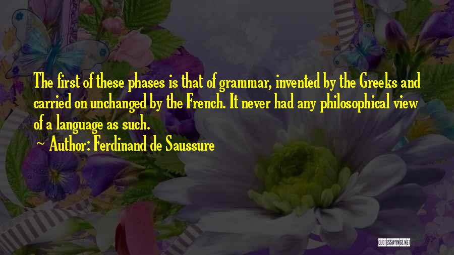 Ferdinand De Saussure Quotes 670177