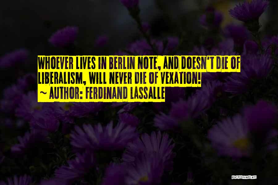 Ferdinand Lassalle Quotes 428188