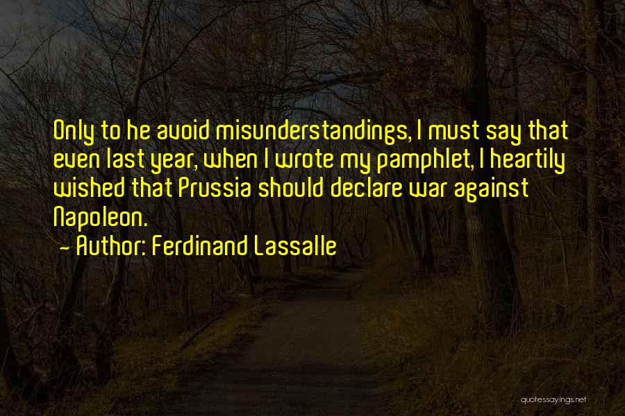 Ferdinand Lassalle Quotes 711358