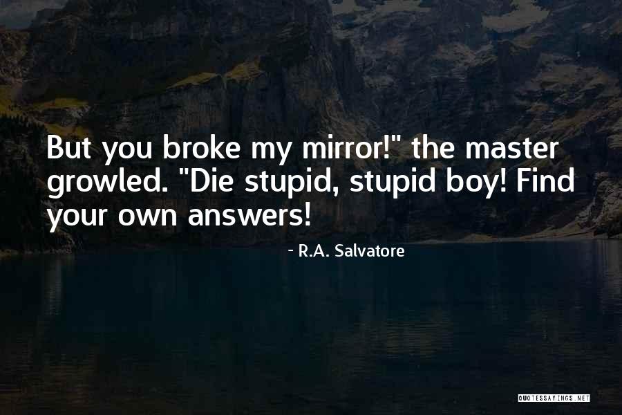 Ferdinand Pecora Quotes By R.A. Salvatore Ferdinand Pecora Quotes By R.A. Salvatore