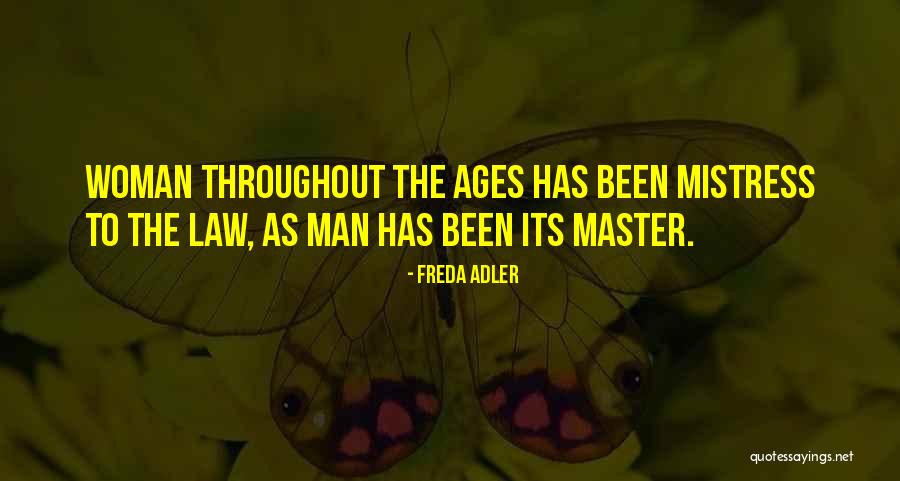 Feri Quotes By Freda Adler Feri Quotes By Freda Adler