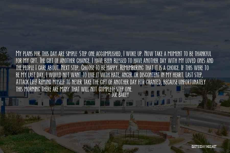 Fericiti Sunt Quotes By Joe Bailey