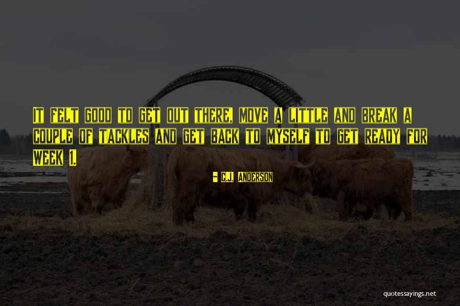 Fericoat Quotes By C.J. Anderson Fericoat Quotes By C.J. Anderson