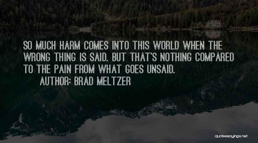 Ferman Mazda Quotes By Brad Meltzer