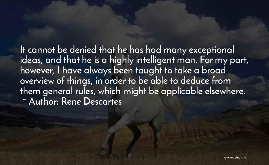 Fermat Quotes By Rene Descartes