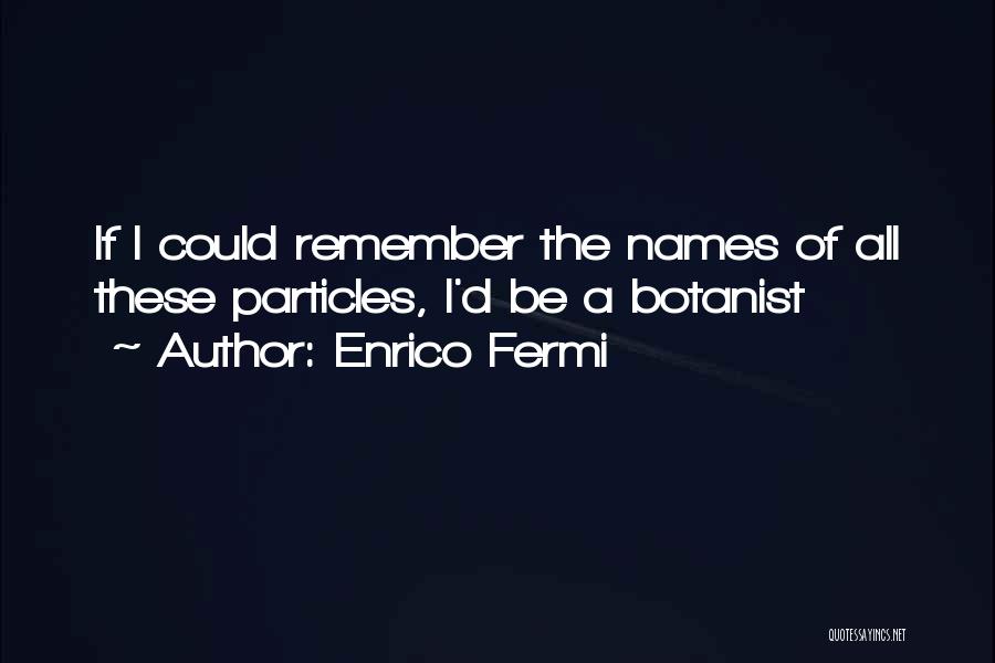 Fermi Quotes By Enrico Fermi