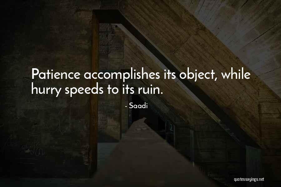 Fermor Patrick Quotes By Saadi