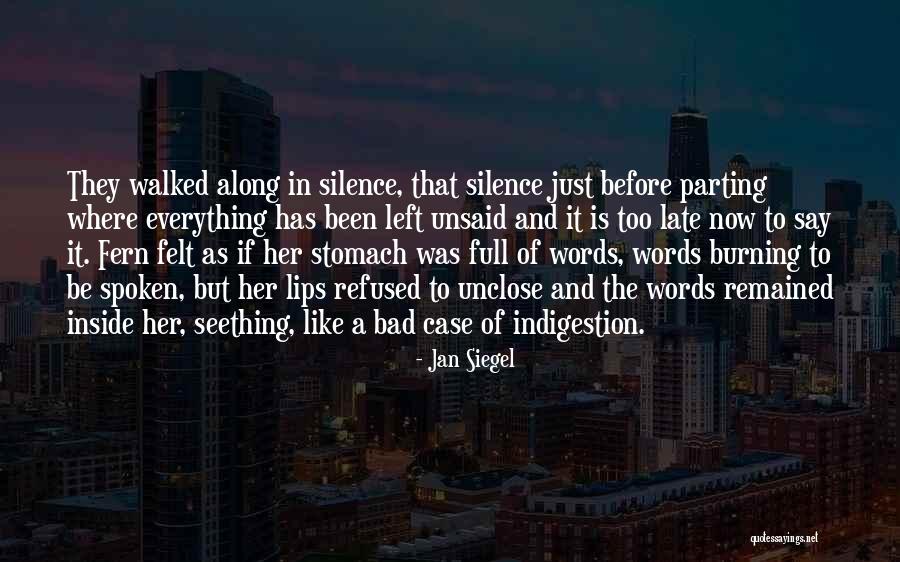Fern Quotes By Jan Siegel Fern Quotes By Jan Siegel