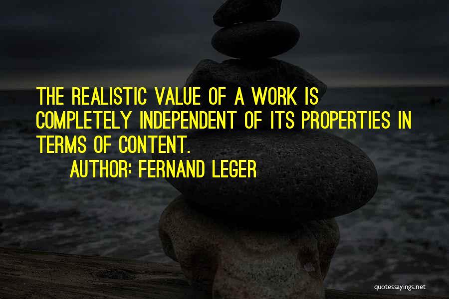 Fernand Leger Quotes 1788405