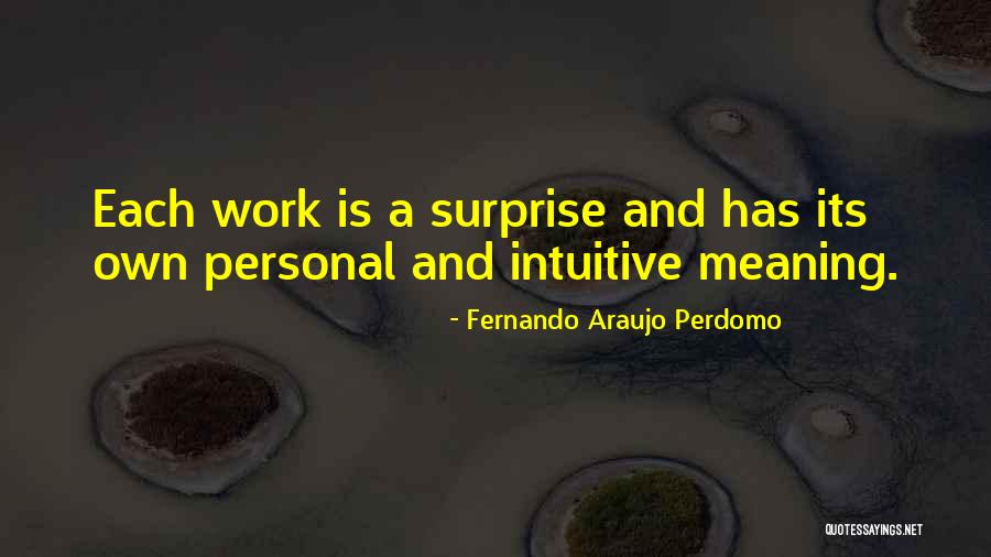 Fernando Araujo Perdomo Quotes 2186138