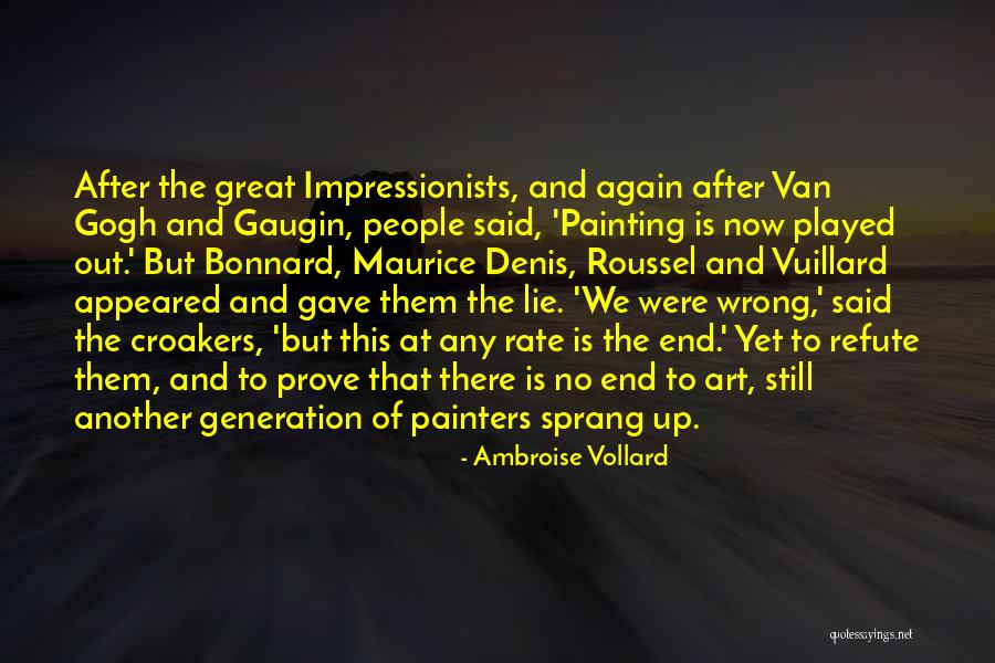 Ferragon Company Quotes By Ambroise Vollard Ferragon Company Quotes By Ambroise Vollard