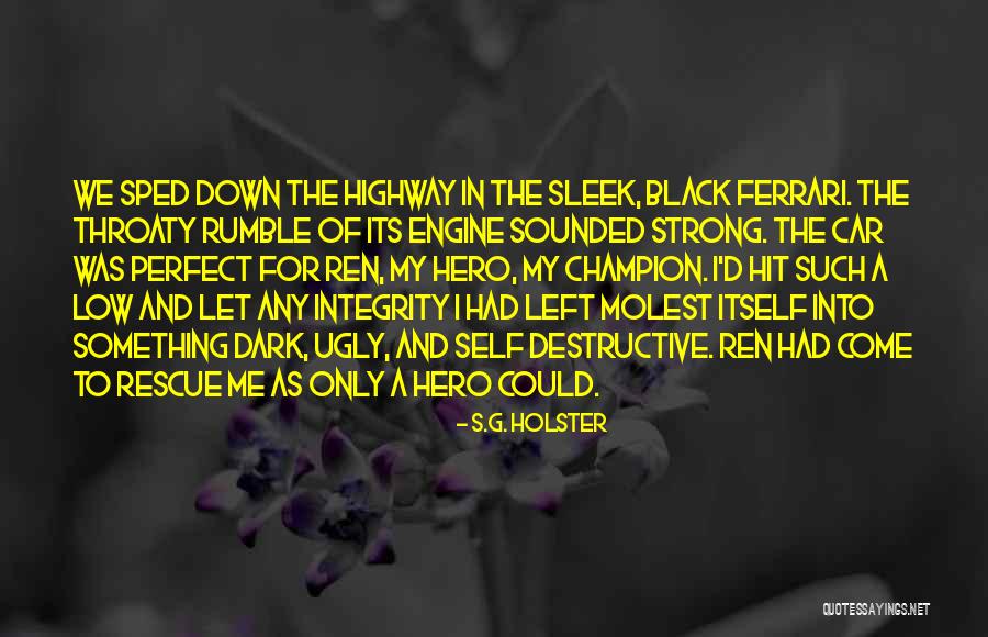 Ferrari Quotes By S.G. Holster Ferrari Quotes By S.G. Holster